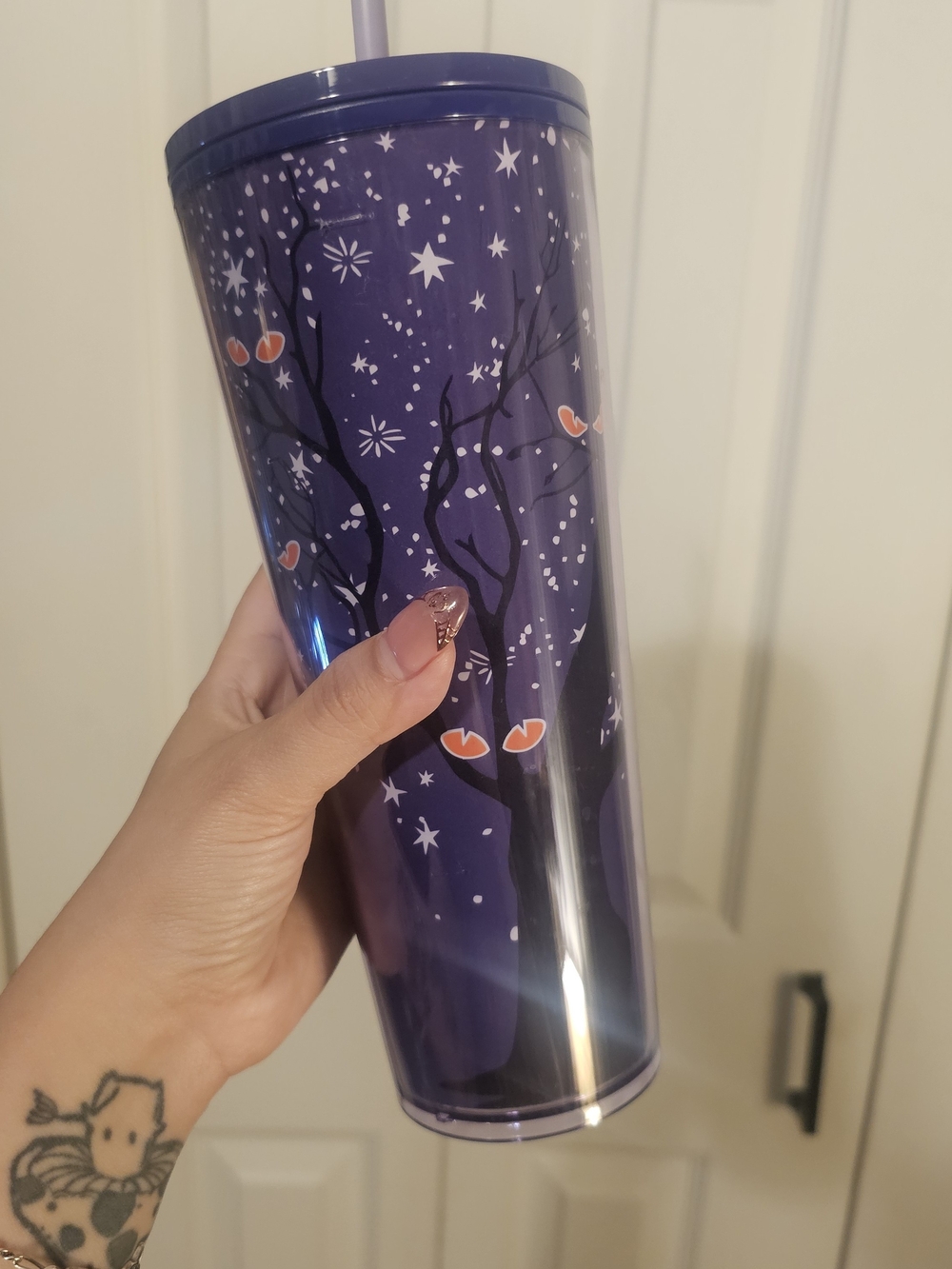 Starbucks Halloween 2022 Tree & Eyes- Glow In The Dark